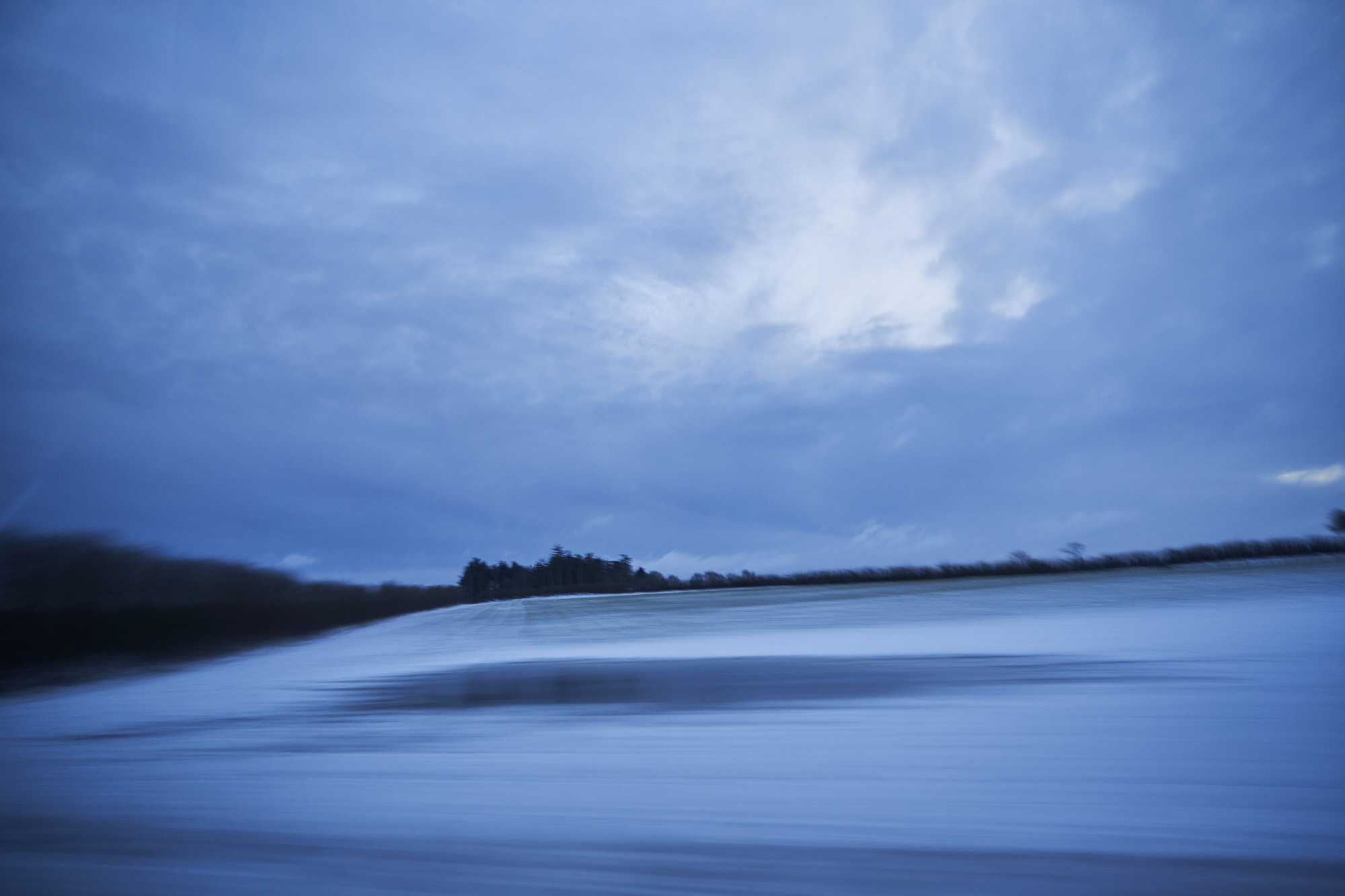 Winter landscape - Nyborg Denmark