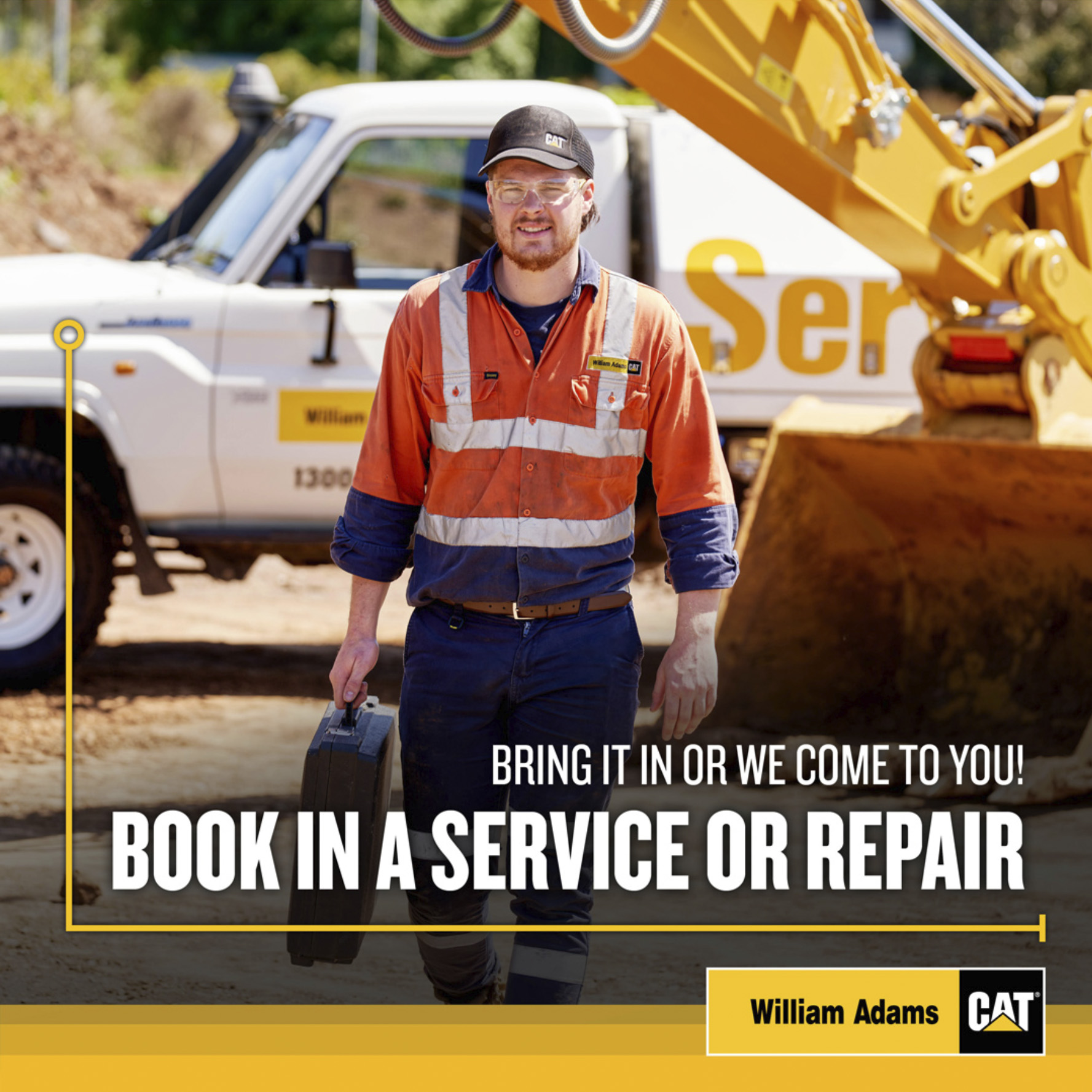 William Adams CAT recruitment images